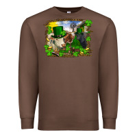 Chestnut St patrick's day cows Premium Sweatshirt - RanaPortraitStore