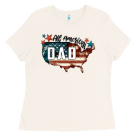Bone All american dad Ladies Tee - FaDigitalArtStudio