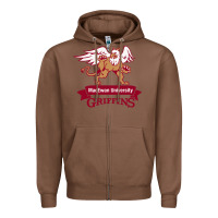 Chestnut macewan academic Zipper Hoodie - DesigneFamous