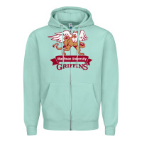 Seafoam macewan academic Zipper Hoodie - DesigneFamous