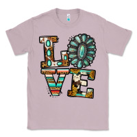 Lilac turquoise serape love Classic Tee - Jasminsmagicworld