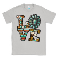 Moon Dust turquoise serape love Classic Tee - Jasminsmagicworld