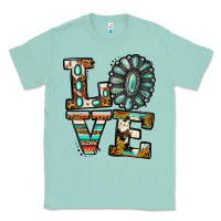 Seafoam turquoise serape love Classic Tee - Jasminsmagicworld