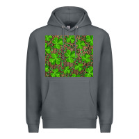 Rock shamrock and leopard Premium Hoodie - RanaPortraitStore