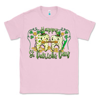 Bubblegum Pink Happy St. Patrick's Day Tooth Dentist Classic Tee - CowGirlArtShop