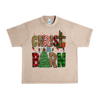French Oak christ is born Urban Heavy Tee - FaDigitalArtStudio