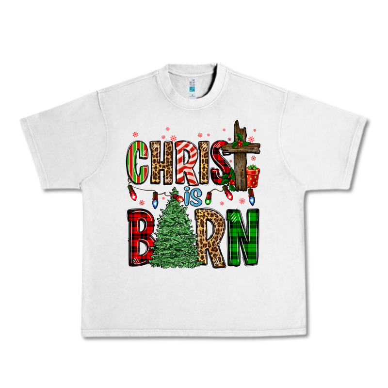 Christ Is Born Urban Heavy Tee by FaDigitalArtStudio | Teevron