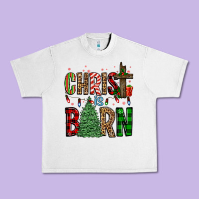 Christ Is Born Urban Heavy Tee Designed By Fadigitalartstudio