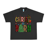 Pigment Black christ is born Urban Heavy Tee - FaDigitalArtStudio