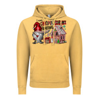 Vintage Mustard Iam Gnome For My Baking Vintage Hoodie - CowhideDigitalArt