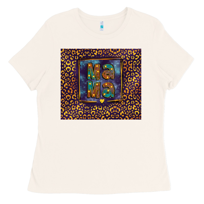 Leopard Mama Ladies Tee by FaDigitalArtStudio | Teevron