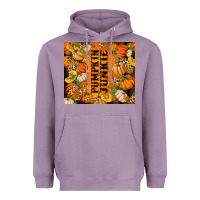 Lavender Pumpkin Junkie Heavyweight Hoodie - RanaPortraitStore