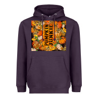 Plum Pumpkin Junkie Heavyweight Hoodie - RanaPortraitStore