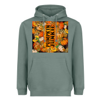 Sage Pumpkin Junkie Heavyweight Hoodie - RanaPortraitStore