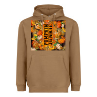 Toasted Coconut Pumpkin Junkie Heavyweight Hoodie - RanaPortraitStore