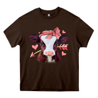 Valentines Day Baby Calf Heavy Core Tee | Teevron