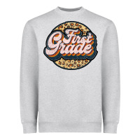 Heather Grey first grade Heavyweight Sweatshirt - JahusDesignShop