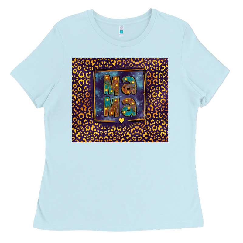 Leopard Mama Ladies Tee by FaDigitalArtStudio | Teevron