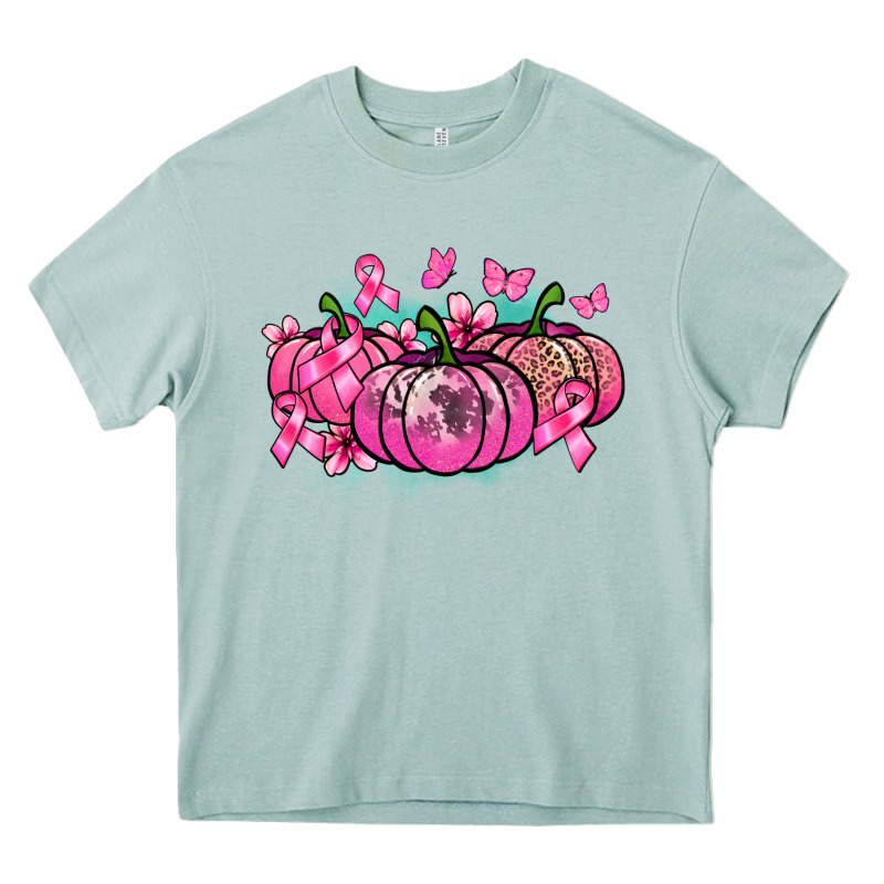 Cancer Pumpkins Cancer Awareness Heavy Core Tee by HowdyJamesFarm | Teevron