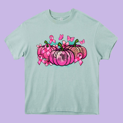 Cancer Pumpkins Cancer Awareness Heavy Core Tee Designed By Howdyjamesfarm