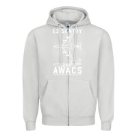 Dove Grey e 3 sentry awacs plane gift Zipper Hoodie - DesigneFamous
