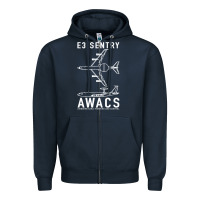 Navy e 3 sentry awacs plane gift Zipper Hoodie - DesigneFamous