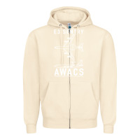 Sandshell e 3 sentry awacs plane gift Zipper Hoodie - DesigneFamous