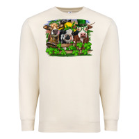Sandshell St patrick's day heifers Premium Sweatshirt - RanaPortraitStore
