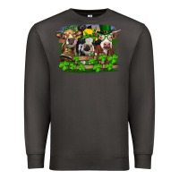 Smoke St patrick's day heifers Premium Sweatshirt - RanaPortraitStore