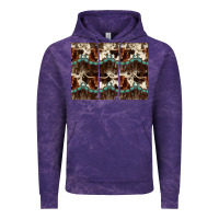Cloud Purple Longhorn Cow Pattern Vintage Hoodie - CowhideDigitalArt