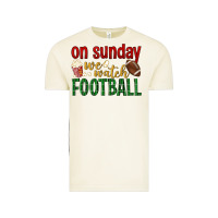 On Sunday We Watch Football Vintage Tee | Teevron