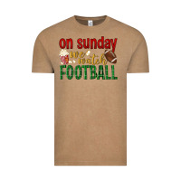 Vintage Coffee on sunday we watch football Vintage Tee - BundleAndBundleShop
