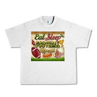 Lunar Rock eat sleep football repeat tumbler Urban Heavy Tee - BundleAndBundleShop