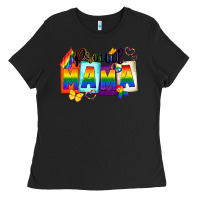 Black Proud mama Mother's Day Ladies Tee - FaDigitalArtStudio