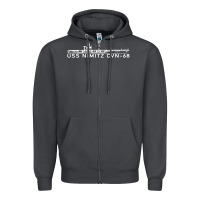 Smoke uss nimitz navy supercarrier aircraft carrier gift Zipper Hoodie - DesigneFamous