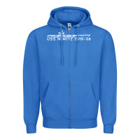 True Royal uss nimitz navy supercarrier aircraft carrier gift Zipper Hoodie - DesigneFamous