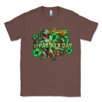 Chestnut Happy St. Patrick's Day T-Rex Classic Tee - HowdyJamesFarm