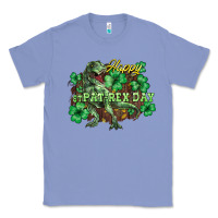 Colony Blue Happy St. Patrick's Day T-Rex Classic Tee - HowdyJamesFarm