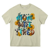 Mossy Super mom super wife super tired Heavy Core Tee - CowGirlArtShop