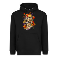 Black Sorta sweet sorta spooky Heavyweight Hoodie - RanaPortraitStore