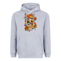 Heather Grey Sorta sweet sorta spooky Heavyweight Hoodie - RanaPortraitStore