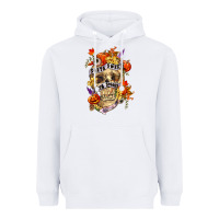 White Sorta sweet sorta spooky Heavyweight Hoodie - RanaPortraitStore
