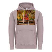 Vintage Zinc Farm Life Rooster Vintage Hoodie - CowhideDigitalArt