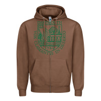 Chestnut The Dartmouth, College Zipper Hoodie - DesigneFamous
