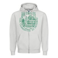 Dove Grey The Dartmouth, College Zipper Hoodie - DesigneFamous