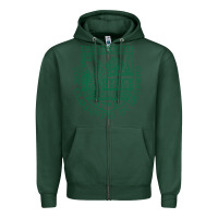 Sports Green The Dartmouth, College Zipper Hoodie - DesigneFamous