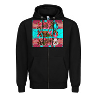 Black xoxo calf heifer Zipper Hoodie - JahusDesignShop