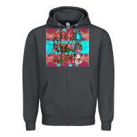 Smoke xoxo calf heifer Zipper Hoodie - JahusDesignShop