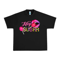 Black hey sugar valentine's day Urban Heavy Tee - FaDigitalArtStudio