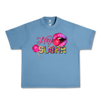 Pebble Blue hey sugar valentine's day Urban Heavy Tee - FaDigitalArtStudio